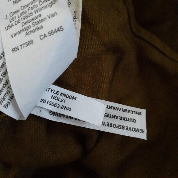 Madewell Women's Olive Green Flannel Lucie Mini Dress XS - Picture 11 of 16